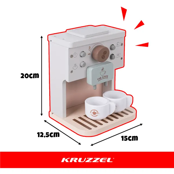 Деревянная кофеварка для детей Kruzzel 26512