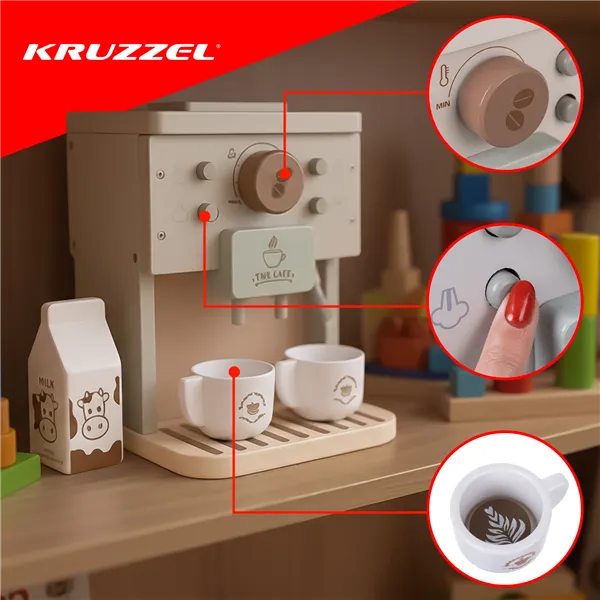 Деревянная кофеварка для детей Kruzzel 26512