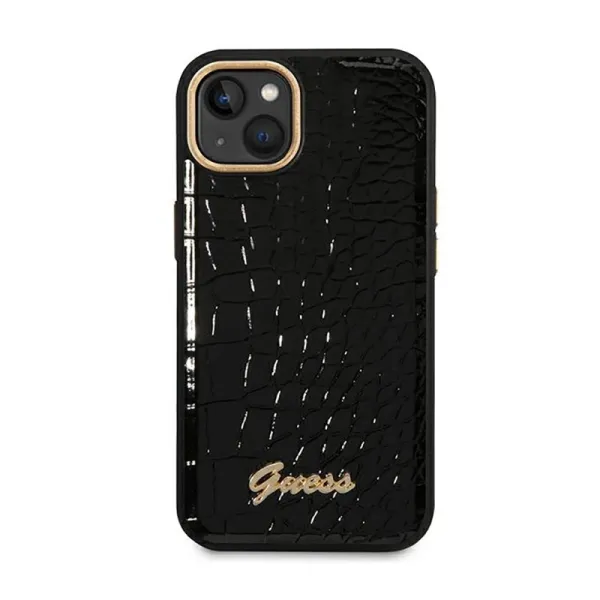 Guess Croco Collection - Case for iPhone 14 Plu | Pirkt tiešsaistē — Megaluks