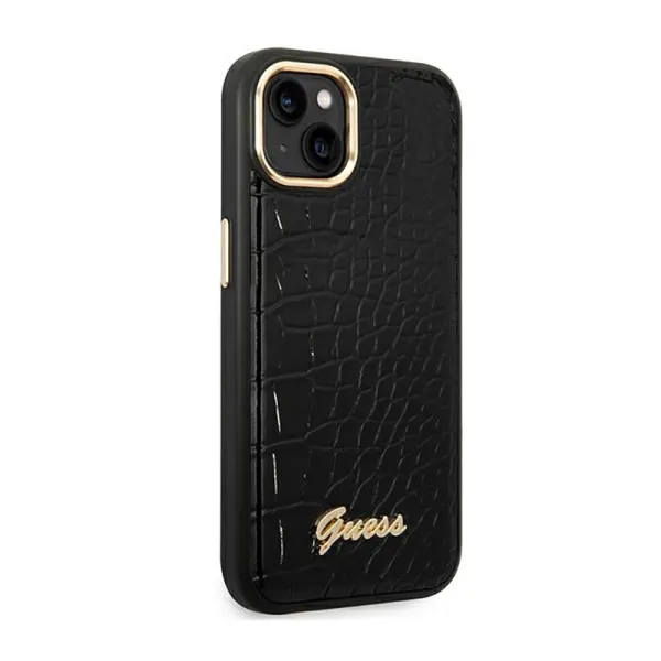 Guess Croco Collection - Case for iPhone 14 Plu | Pirkt tiešsaistē — Megaluks