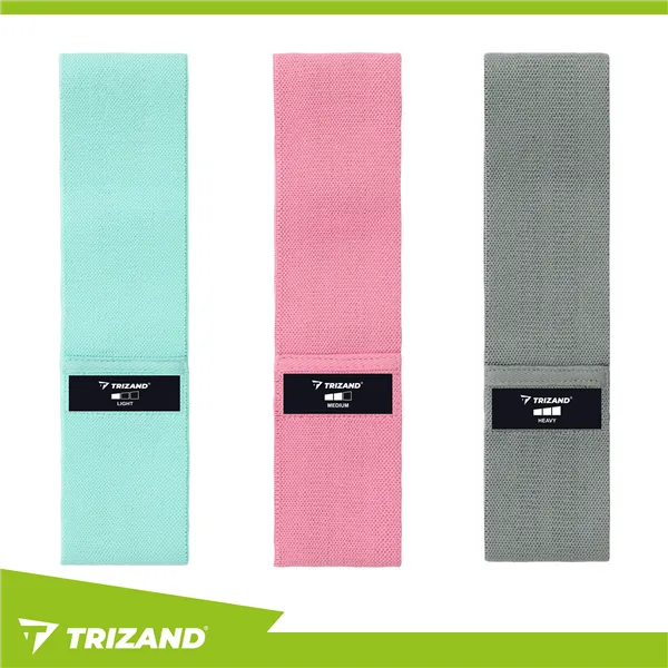 Set of exercise bands - 3 pcs Trizand 25876