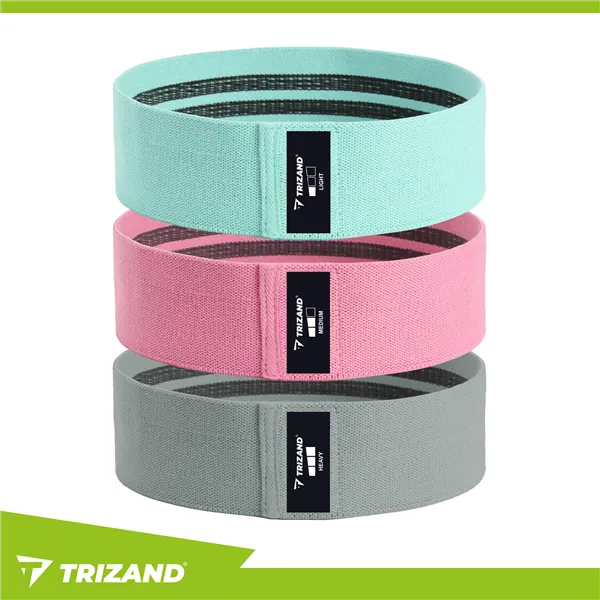 Set of exercise bands - 3 pcs Trizand 25876