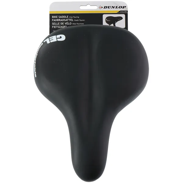 Dunlop - comfortable bicycle gel saddle | Pirkt tiešsaistē — Megaluks