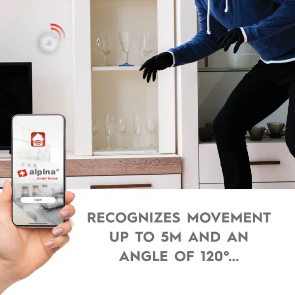 Alpina - Smart PIR motion sensor Zigbee network | Osta verkosta — Megaluks