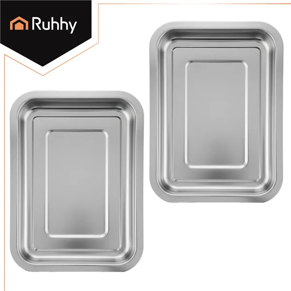 Bamboo board with containers Ruhhy 25707