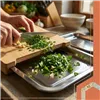 Bamboo board with containers Ruhhy 25707
