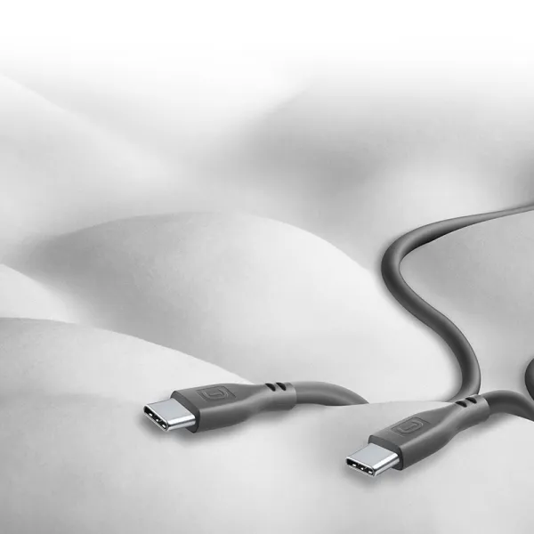 Cellularline Soft Cable - USB-C to USB-C cable 1.2 | Osta veebist — Megaluks