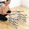 Folding and Extendable Metal Clothes Dryer with 3 Levels Cloxy InnovaGoods 11 Bars