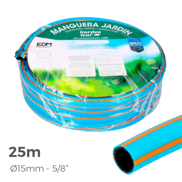 Шланг EDM 74081 Profesional PVC 5/8" Ø 20 mm (25 m)