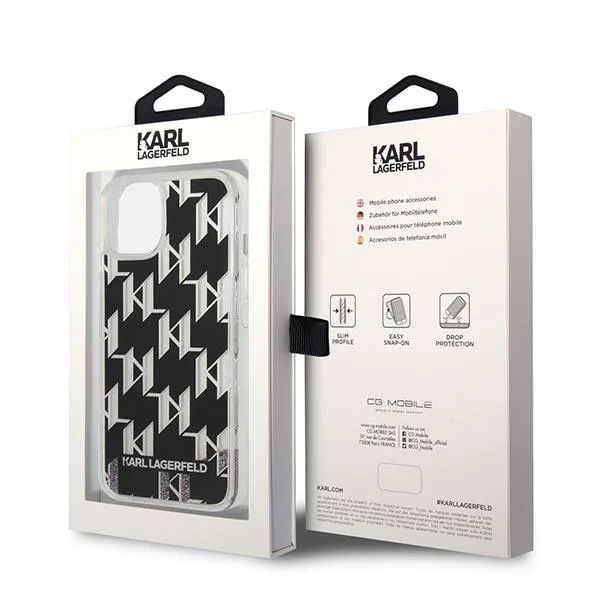 Karl Lagerfeld Monogram Liquid Glitter - Case f | Pirkti internetu — Megaluks
