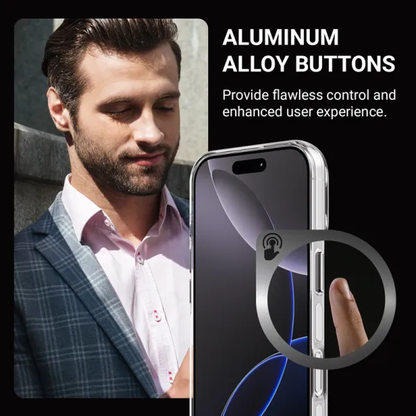 Crong Clear MAG Pro - iPhone 16 Pro MagSafe Cas | Pirkti internetu — Megaluks