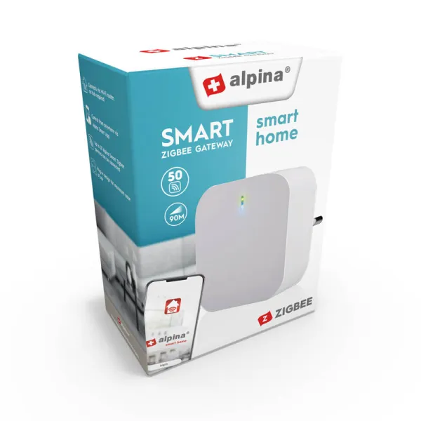 Alpina - Zigbee hub gateway to connect devices  | Pirkti internetu — Megaluks