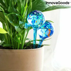 Автоматические поливочные шарики Aqua·Loon InnovaGoods Синий Cтекло (Пересмотрено A)