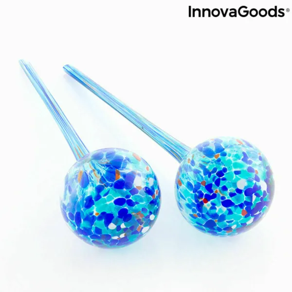 Автоматические поливочные шарики Aqua·Loon InnovaGoods Синий Cтекло (Пересмотрено A)