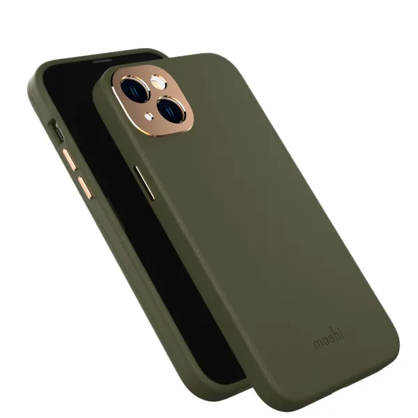 Moshi Napa MagSafe - Leather case for iPhone 14 | Pirkti internetu — Megaluks