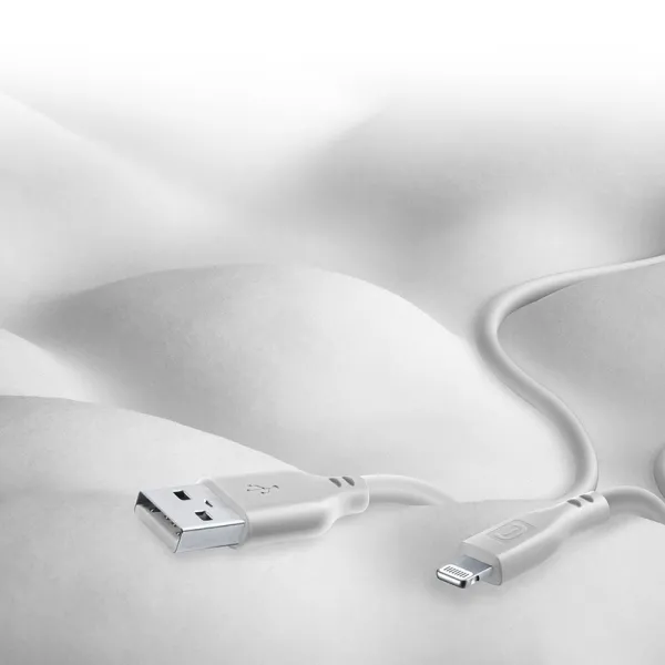 Cellularline Soft Cable - USB-A to Lightning ca | Pirkti internetu — Megaluks