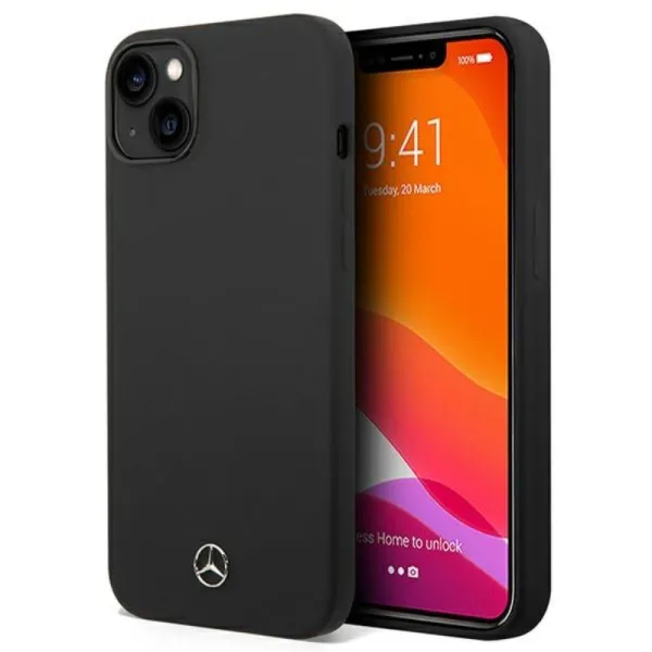 Mercedes Silicone Line - Case for iPhone 14 Plu | Pirkti internetu — Megaluks