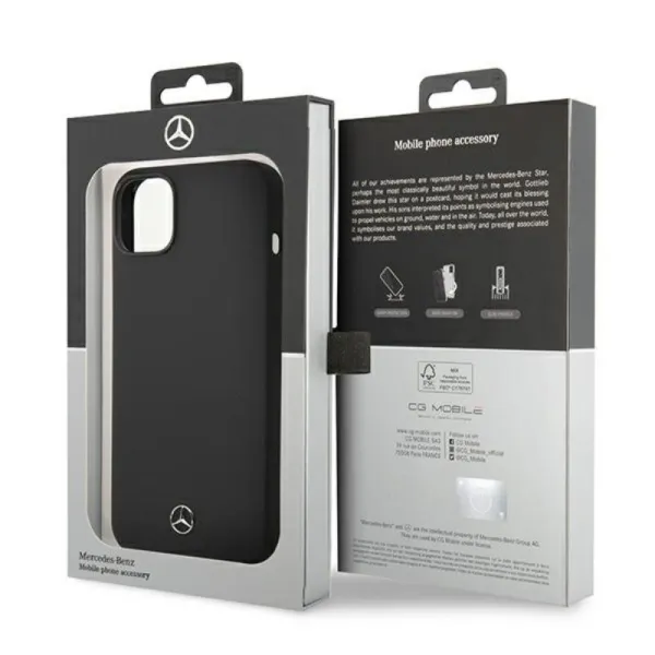 Mercedes Silicone Line - Case for iPhone 14 Plu | Pirkti internetu — Megaluks