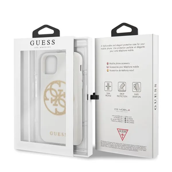 Guess Circle Glitter 4G - Case for  iPhone 11 Pro Max ( | Buy online — Megaluks