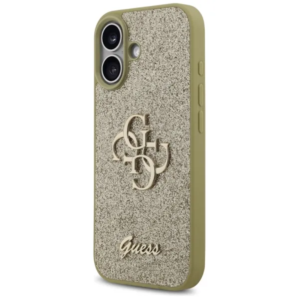 Guess Fixed Glitter Big 4G - Case iPhone 17 (gold) | Osta veebist — Megaluks