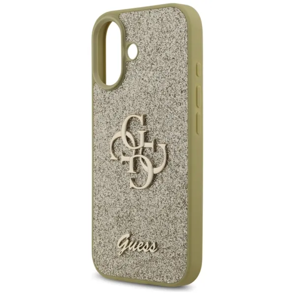 Guess Fixed Glitter Big 4G - Case iPhone 17 (gold) | Osta veebist — Megaluks