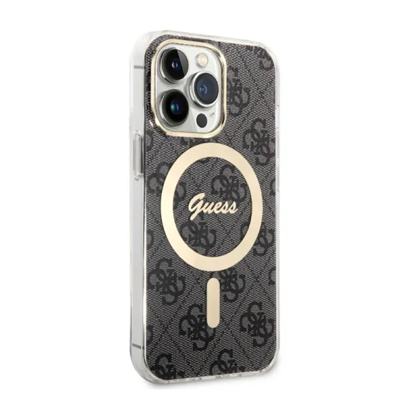 Guess 4G MagSafe - Case for iPhone 13 Pro (Blac | Купить онлайн — Megaluks