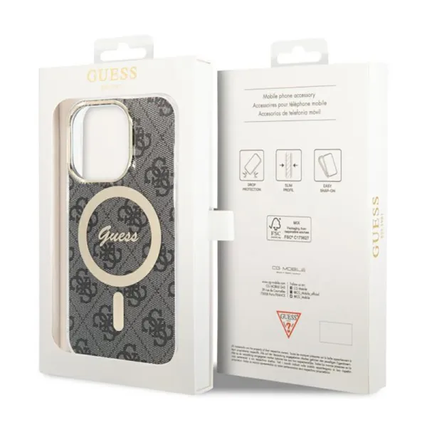 Guess 4G MagSafe - Case for iPhone 13 Pro (Blac | Купить онлайн — Megaluks