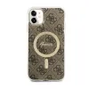 Guess 4G MagSafe - Case for iPhone 11 (Brown)