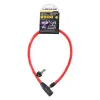 Dunlop - Cable, anti-theft bicycle lock (red) | Купить онлайн — Megaluks