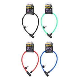 Dunlop - Cable, anti-theft bicycle lock (red) | Pirkt tiešsaistē — Megaluks