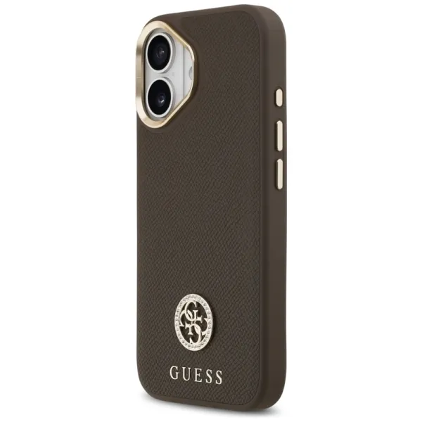 Guess Grained Strass Logo MagSafe - Case iPhone | Купить онлайн — Megaluks