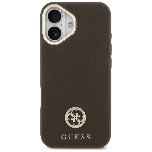 Guess Grained Strass Logo MagSafe - Case iPhone | Купить онлайн — Megaluks