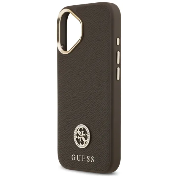 Guess Grained Strass Logo MagSafe - Case iPhone | Купить онлайн — Megaluks