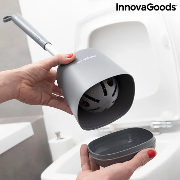 Резиновая щетка для унитаза Kleanu InnovaGoods (Пересмотрено A+)