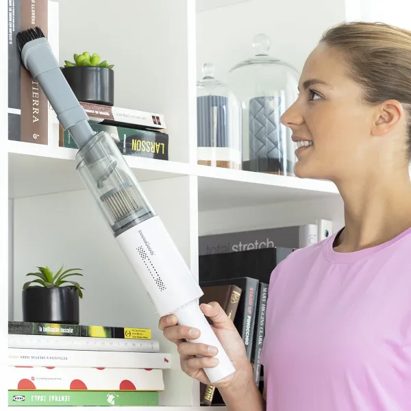 Įkraunamas rankinis dulkių siurblys su 3 priedais Hancuum InnovaGoods