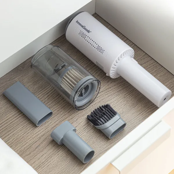Įkraunamas rankinis dulkių siurblys su 3 priedais Hancuum InnovaGoods