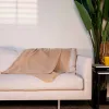 Fleece blanket 170x130 (Beige) | Pirkti internetu — Megaluks