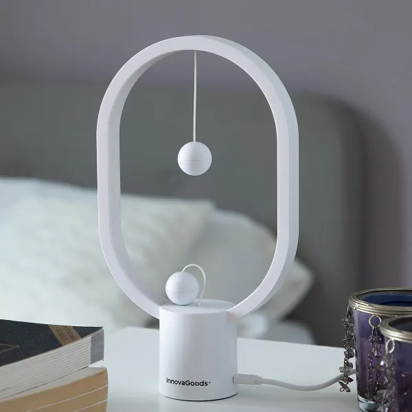Balansinė lempa su magnetiniu jungikliu Magilum InnovaGoods Balta 3 W (Naudoti B)