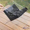 Taitettava ja kannettava minihiiligrilli Foldecue InnovaGoods