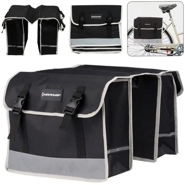Dunlop - Double bicycle bag / pannier for the t | Pirkti internetu — Megaluks