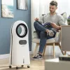 Bezasmeņu iztvaikošanas gaisa kondicionēšanas jonizators ar LED gaismu Evareer InnovaGoods