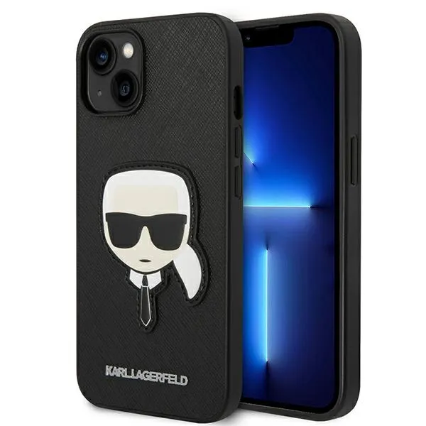 Karl Lagerfeld Saffiano Karl Head Patch Case iP | Купить онлайн — Megaluks