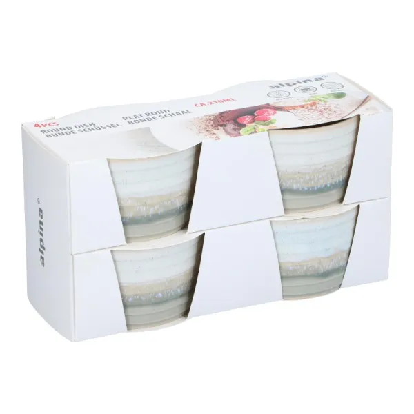 Alpina - Ceramic baking tins 10.2x6 cm (4 piece | Pirkti internetu — Megaluks