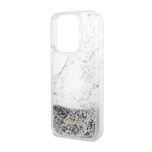 Guess Liquid Glitter Marble - Case for iPhone 1 | Osta verkosta — Megaluks