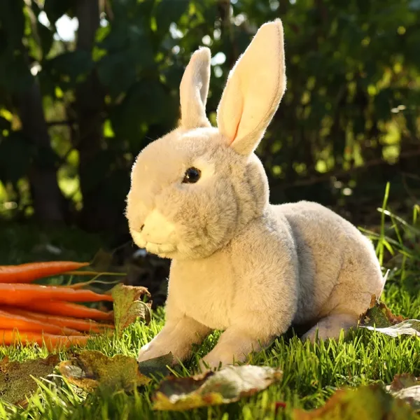 Rappa - Plush realistic stuffed rabbit 23 cm Ec | Pirkt tiešsaistē — Megaluks
