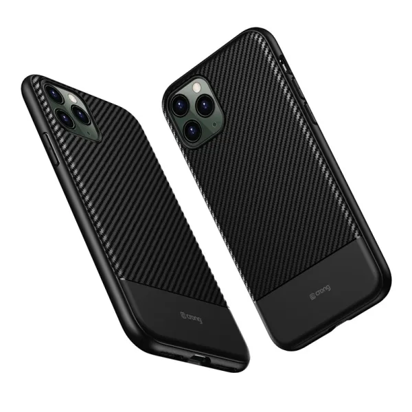 Crong Prestige Carbon Cover - iPhone 11 Pro Max | Pirkti internetu — Megaluks