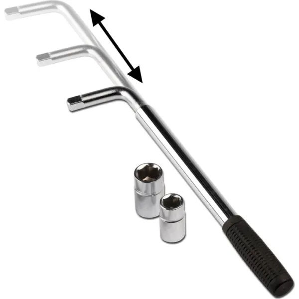 Dunlop - Telescopic heavy duty wheel wrench | Pirkti internetu — Megaluks