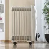 Öljytäytteinen lämpöpatteri Oinine InnovaGoods 2000 W (9-lokeroinen)