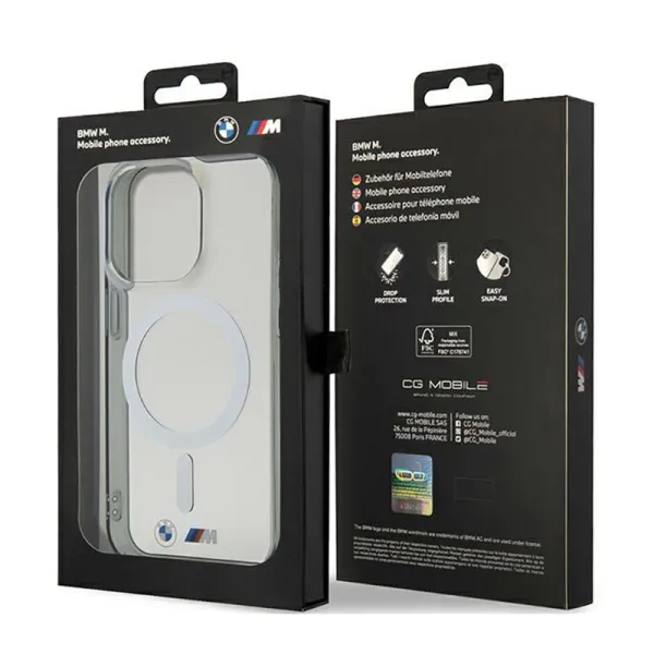 BMW Silver Ring MagSafe - Case for iPhone 14 Pro M | Osta veebist — Megaluks