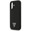 Guess Silicone Triangle Logo MagSafe - Case iPhone 17 (black)